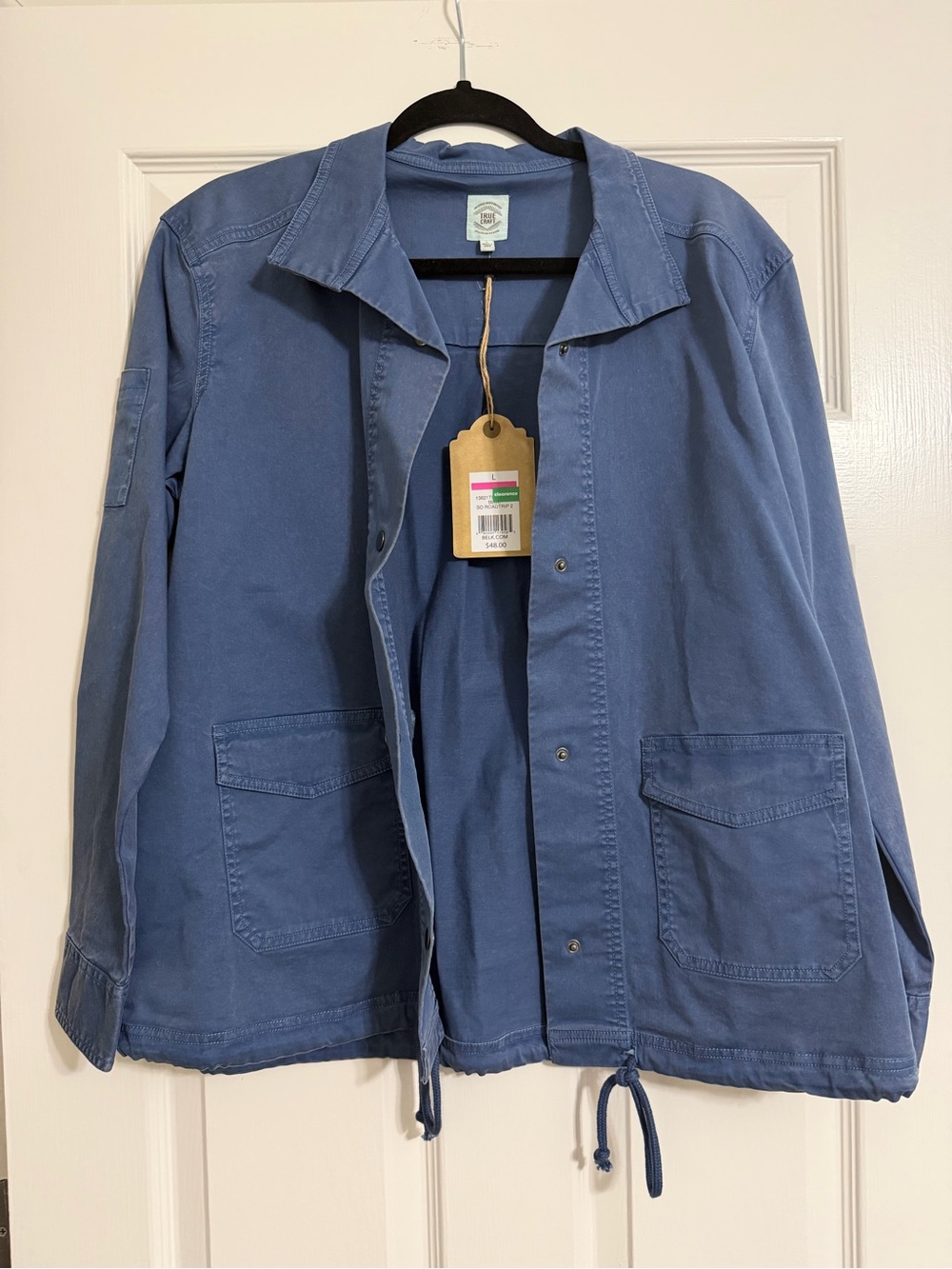 True Craft Blue Utility Jacket
